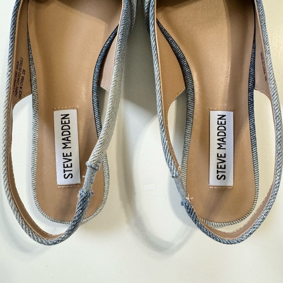 Steve Madden Denim flats - Picture 3 of 8